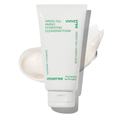 Innisfree - Green Tea Amino Hydrating Cleansing Foam 150g