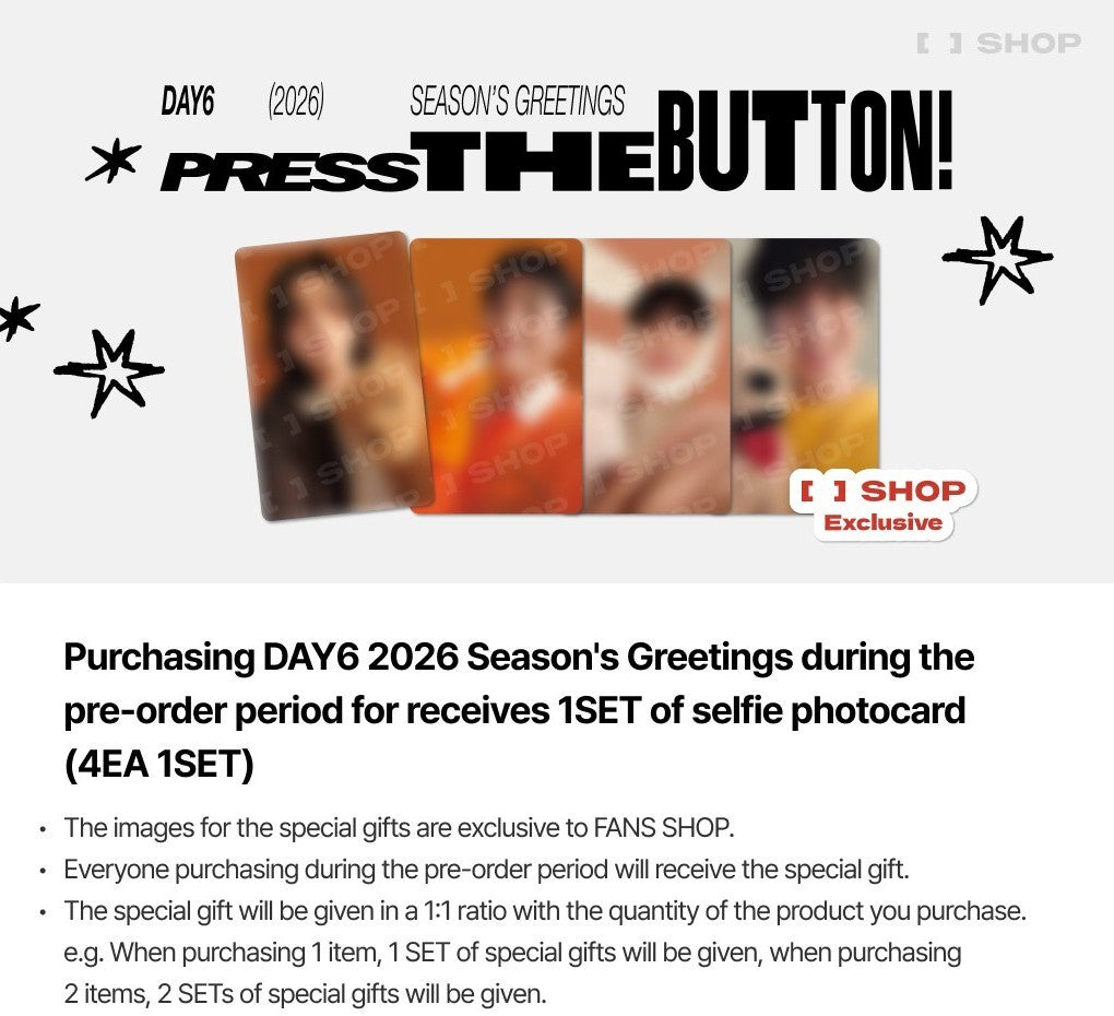 DAY6 - 2026 Season's Greetings [PRESS THE BUTTON]