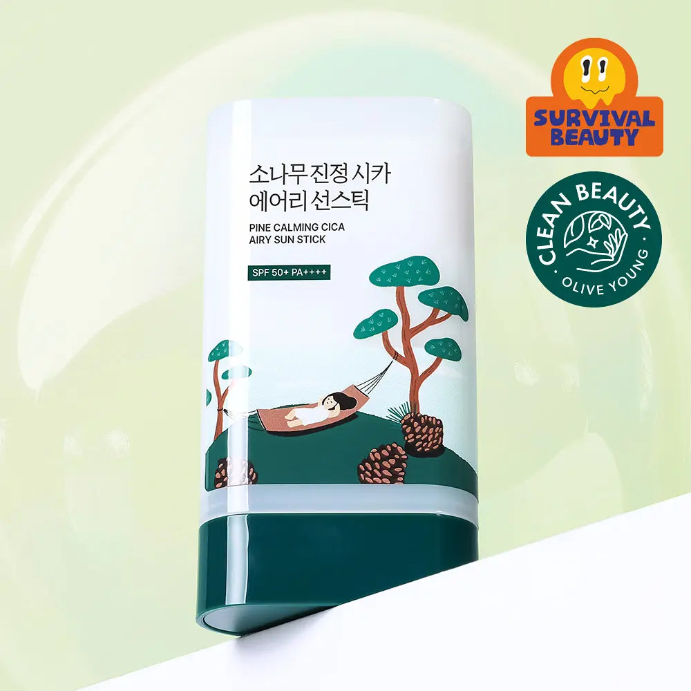 ROUND LAB Pine Calming Cica Airy Sun Stick 19g