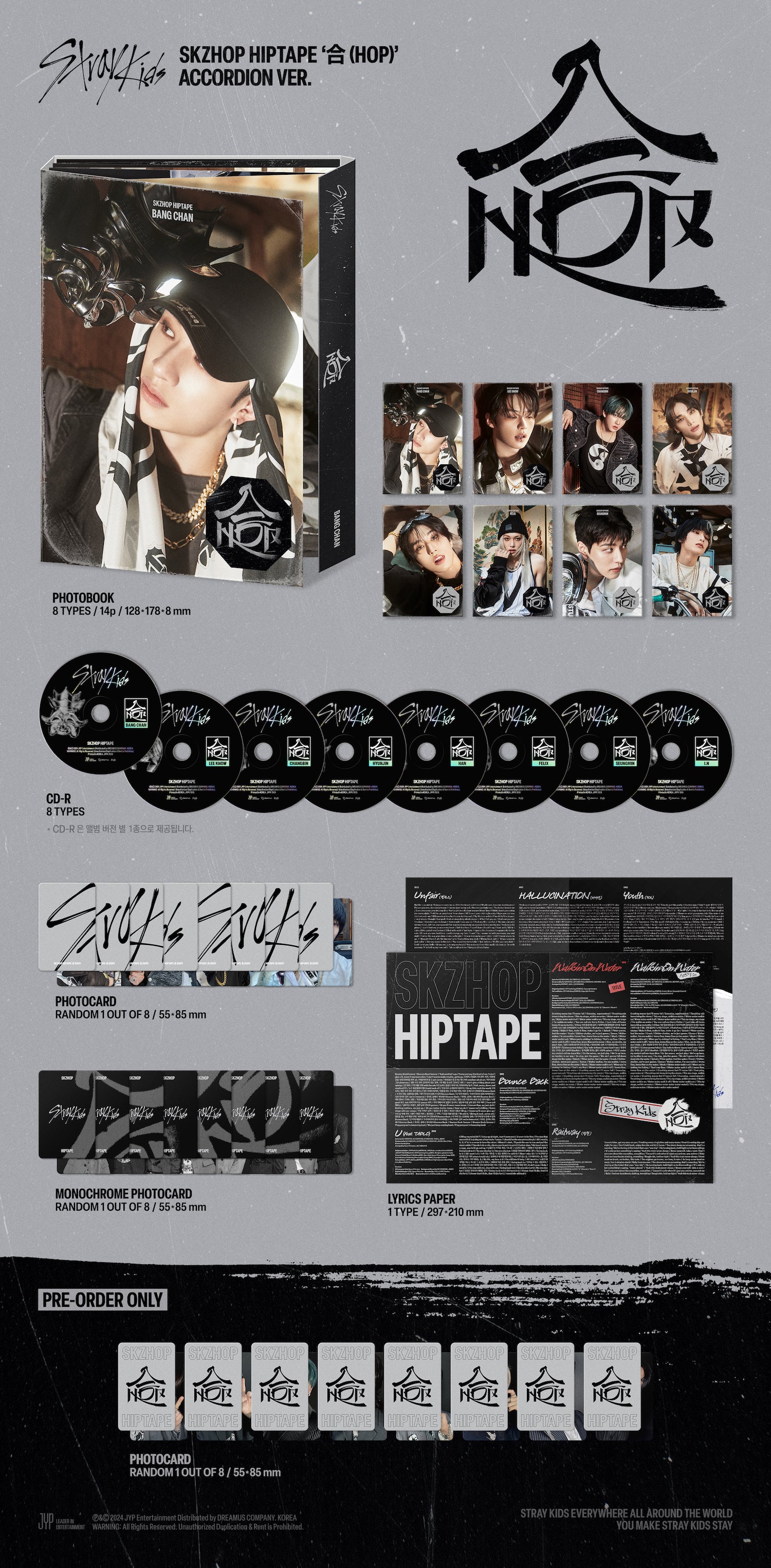 Stray Kids - SKZ-HOP HIPTAPE HOP (Accordion Ver.)