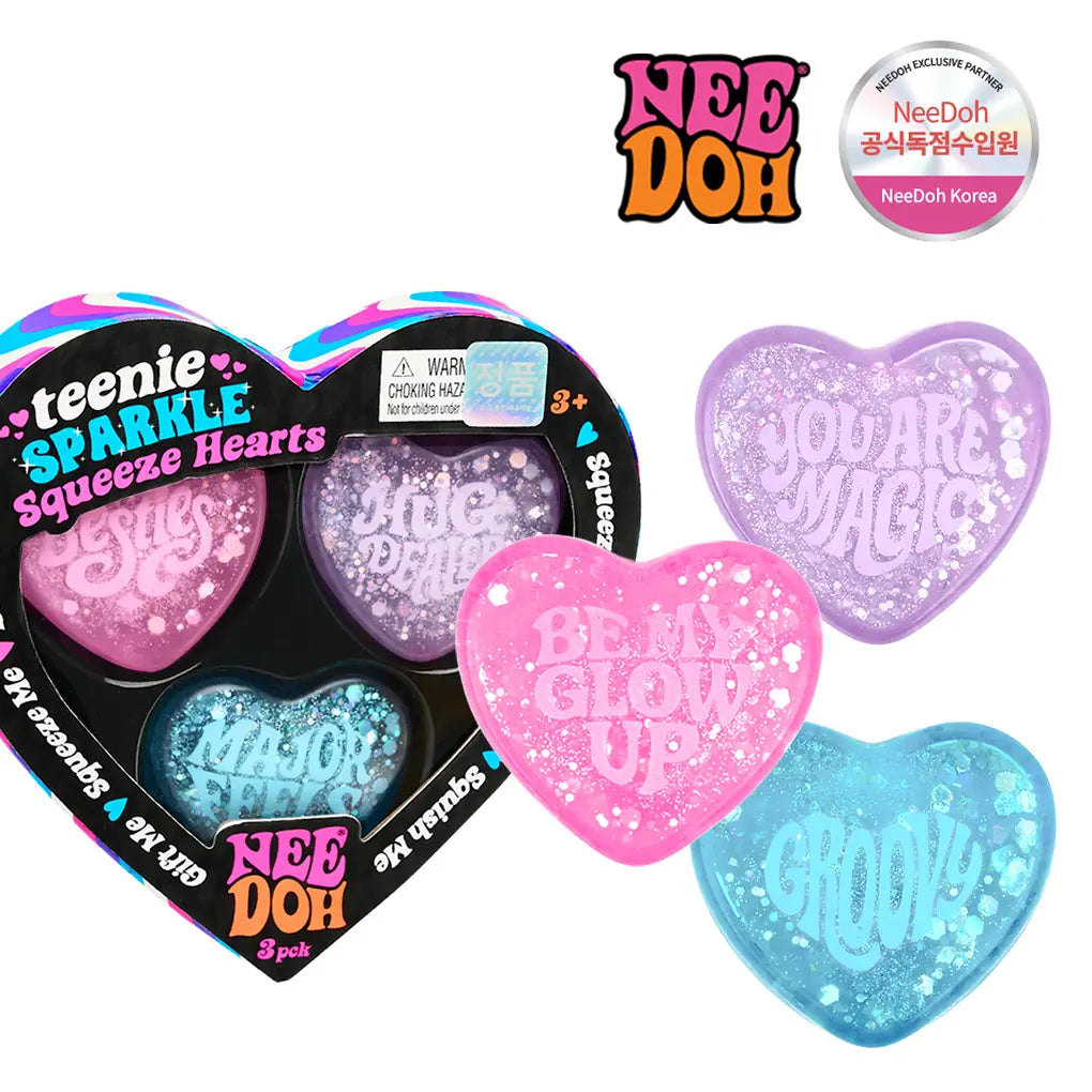 Needoh - Lovie Twinkle Heart Stress Ball (3ea)