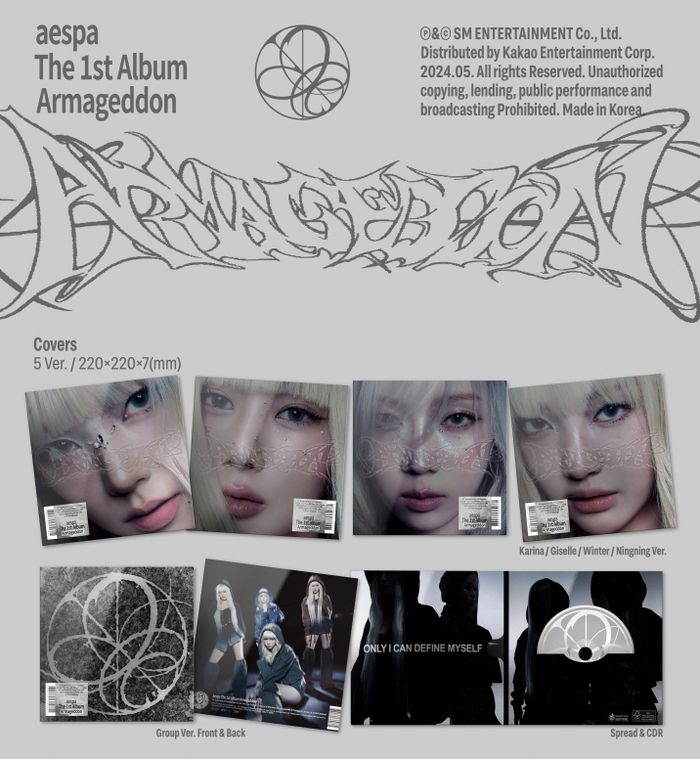 aespa - Armageddon (1st Album) MY Power Ver.