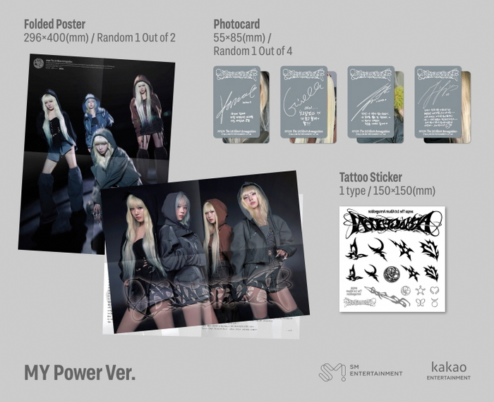 aespa - Armageddon (1st Album) MY Power Ver.