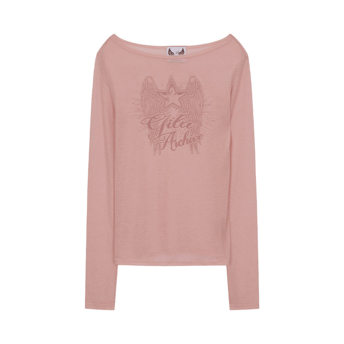 Gila Archive Star Wing Sheer Long Sleeve (BLACKPINK JISOO Wear)