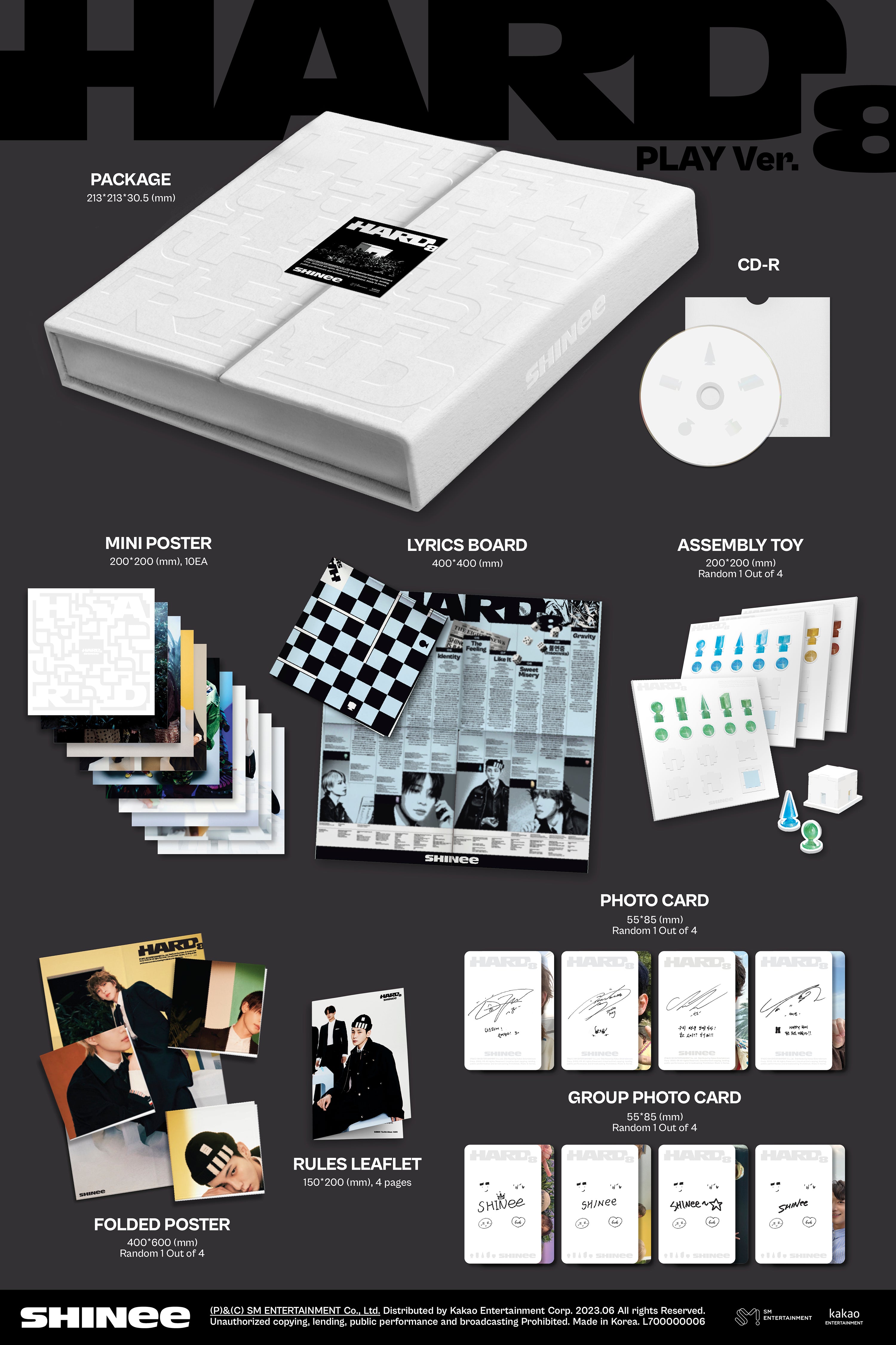 SHINee - HARD (8th Album) Play Ver.