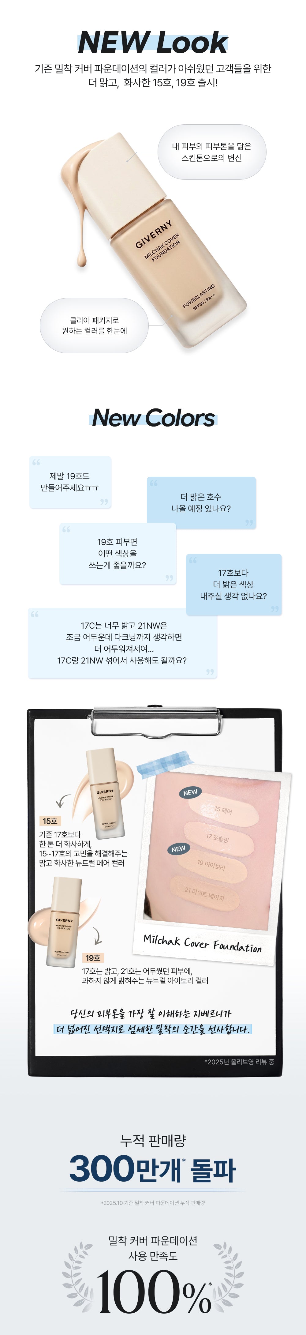 GIVERNY - Milchak Cover Foundation + ZB1 Sung Hanbin & Seok Matthew Photo Sticker