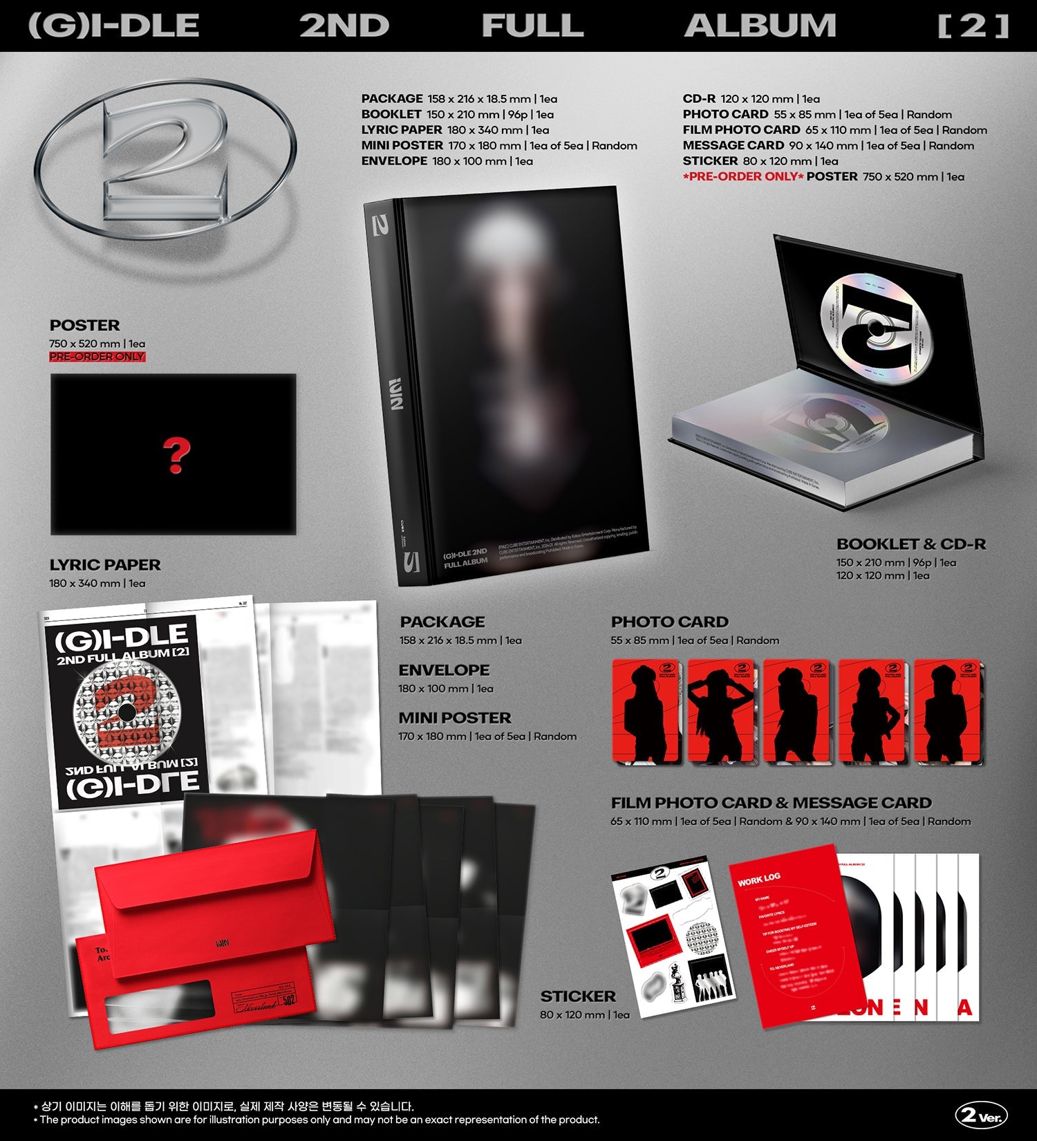 (G)I-DLE - 2 (2nd Full Album)