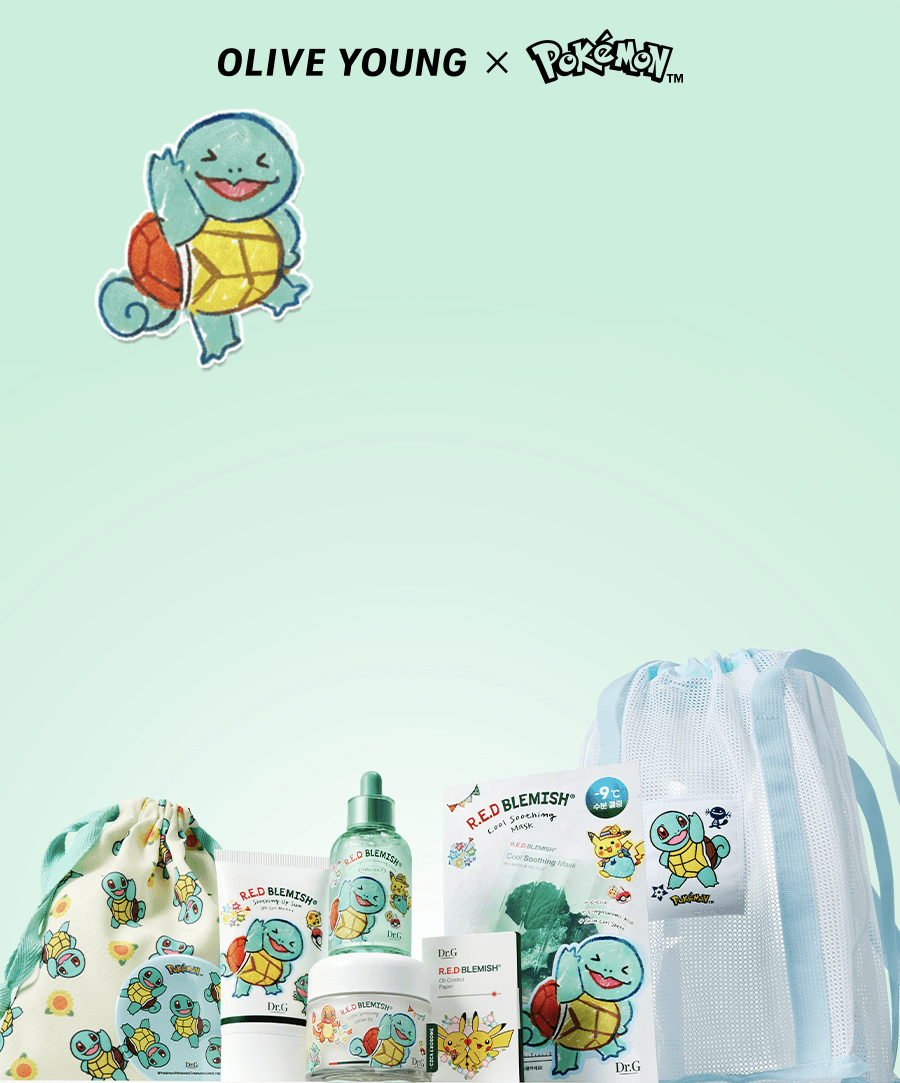 Serum R Pokemon Dr.G - Red Blemish Clear Hyal-Cica Soothing Serum Pokémon Collaboration ...