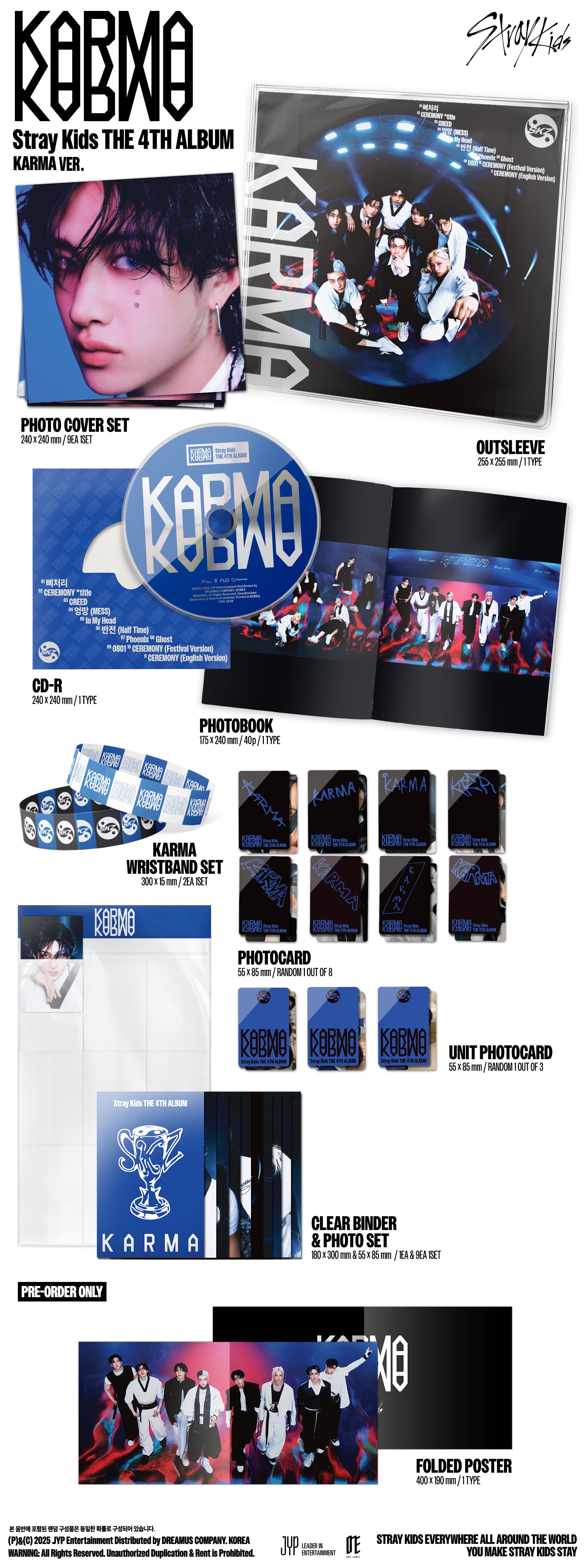 Stray Kids - KARMA (4th Album) KARMA Ver.
