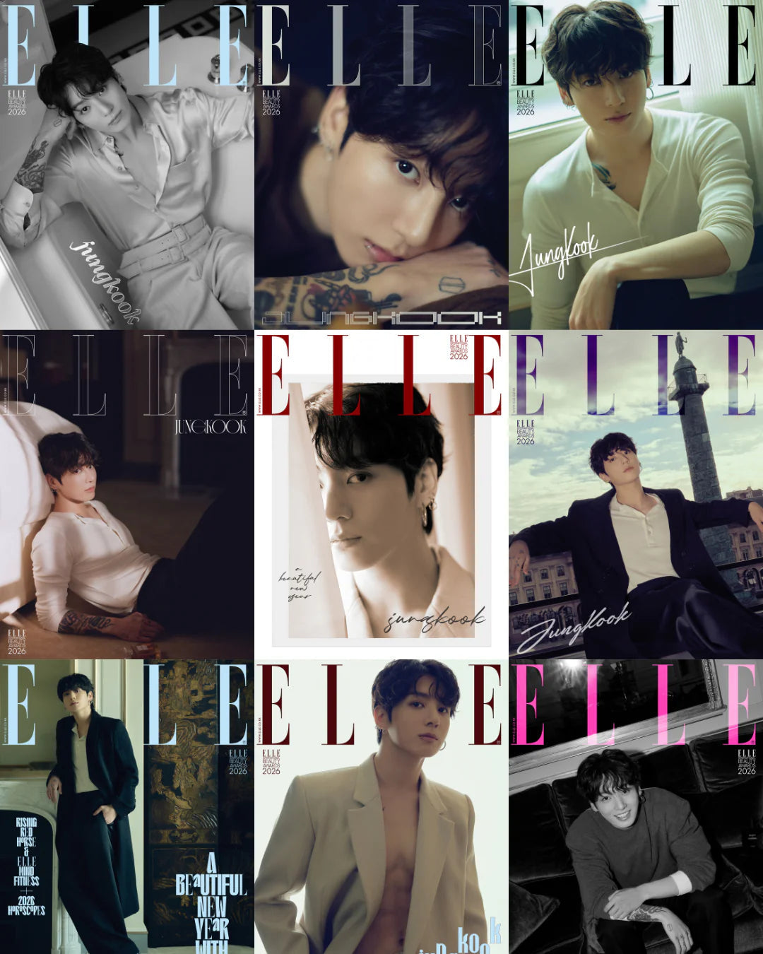 [PRE-ORDER] ELLE KOREA MAGAZINE 2026.01 (COVER : BTS JUNG KOOK)