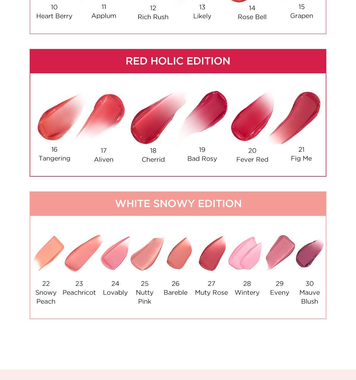 TIRTIR - Waterism Glow Mini Tint 1.8g (30 Colors) (New)