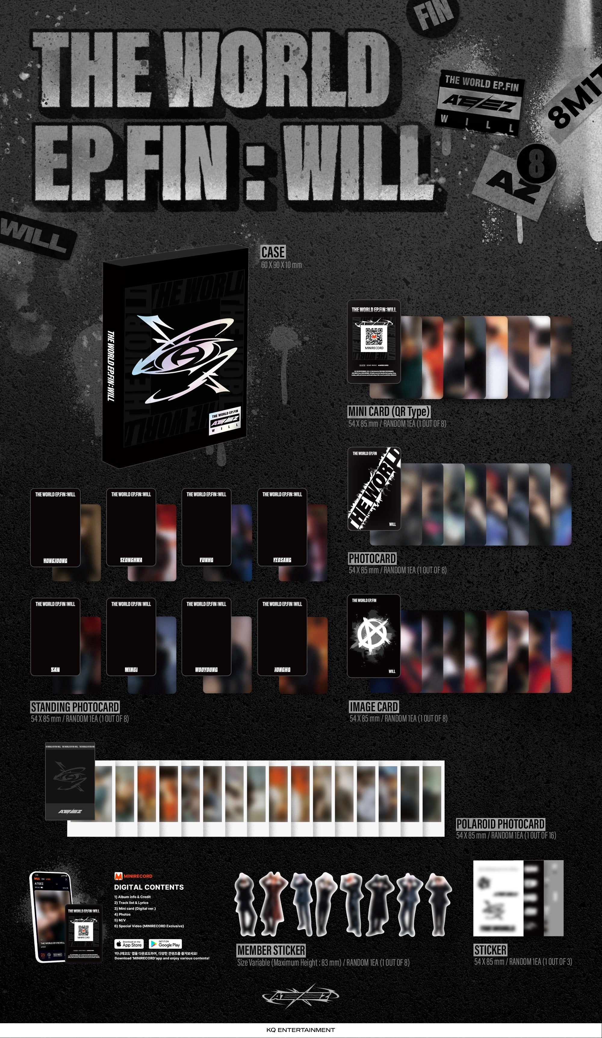 ATEEZ - THE WORLD EP.FIN : WILL (2nd Album) PLATFORM Ver.