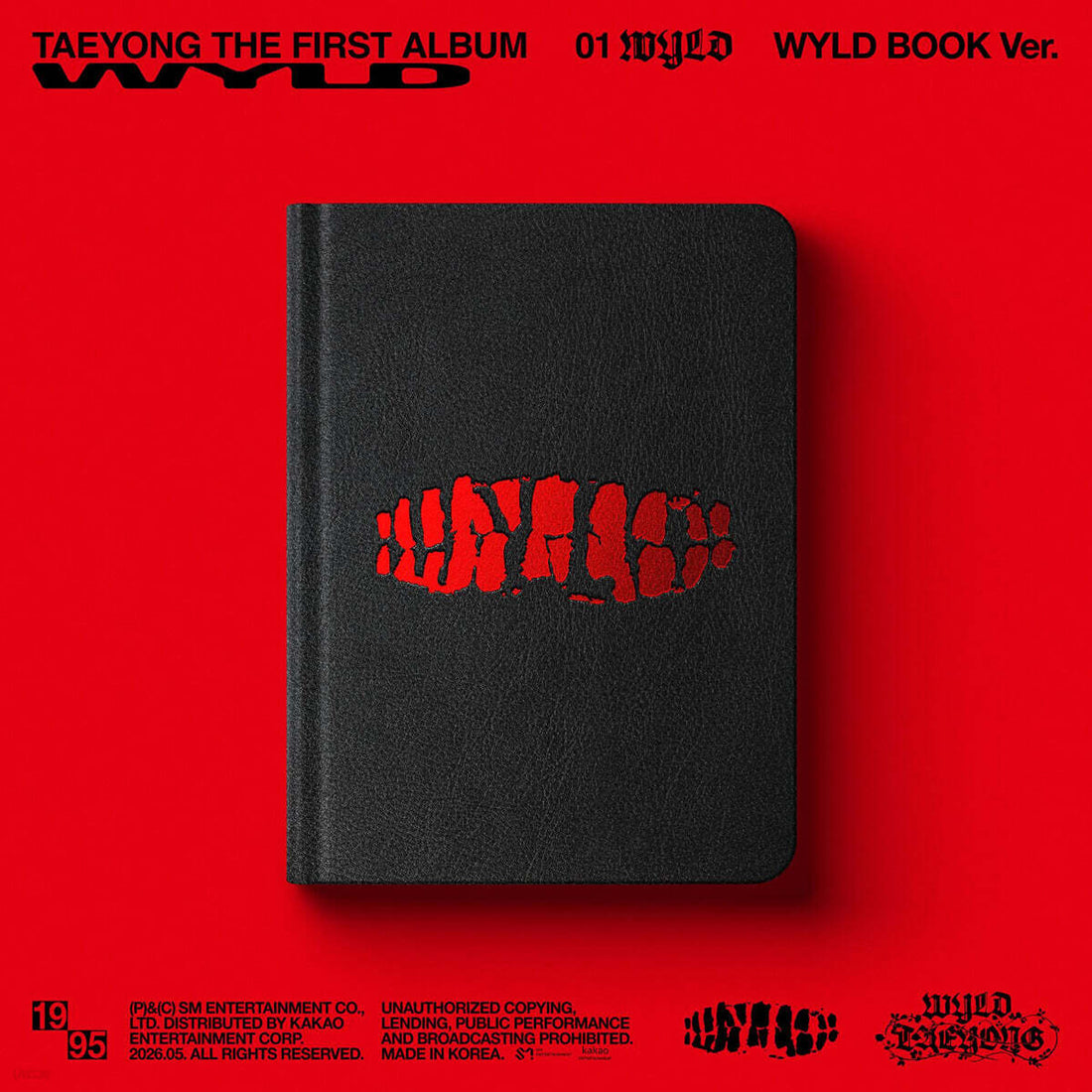 [PRE-ORDER] TAEYONG - WYLD (1st Album) WYLD Book Ver.