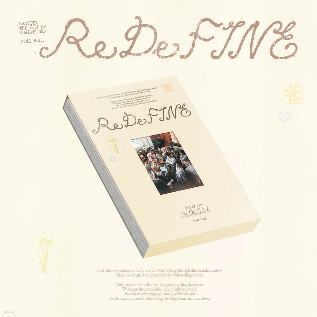 (Pre-Order) CRAVITY - ReDeFINE (8th Mini Album) (FINE Ver.)