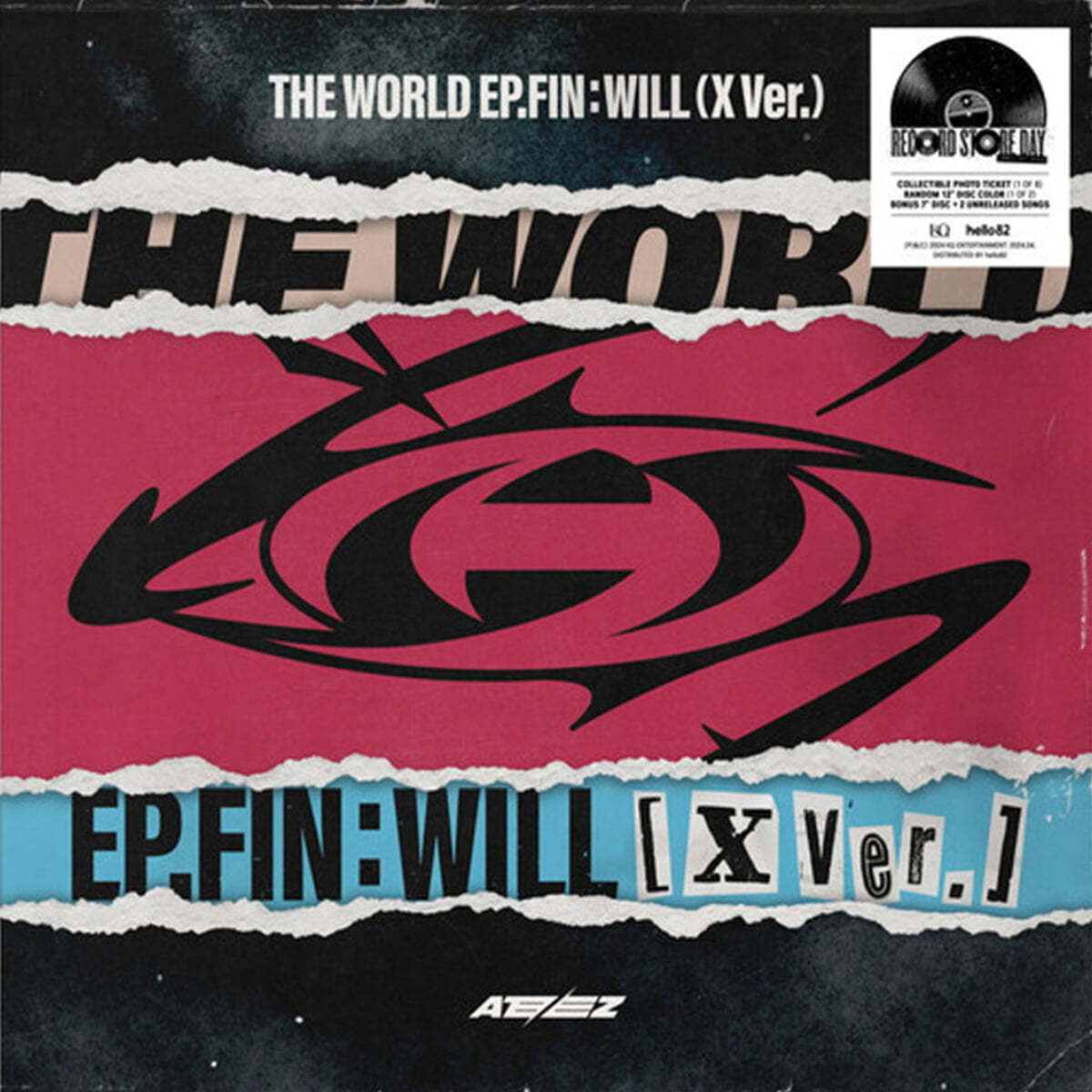 ATEEZ - The World EP.FIN : WILL (X Ver.) LP