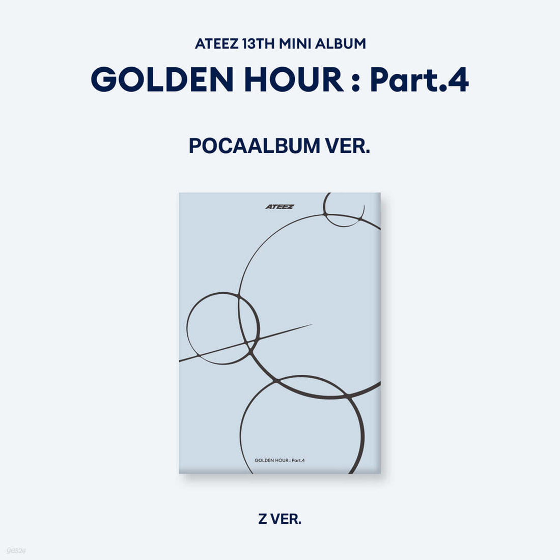 : HOUR GOLDEN - ATEEZ ALBUM POCA Part.4 : HOUR GOLDEN ATEEZ K-POP・アジア Part.4 VER (POCAALBUM Album) Mini (13th K-POP・アジア