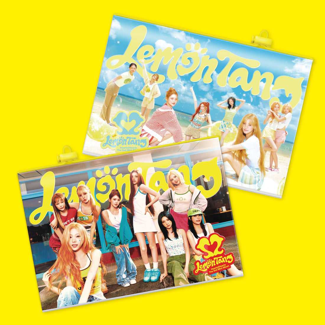 Hearts2Hearts Lemon Tang (2nd Mini Album) Photobook Ver. SET Ver.