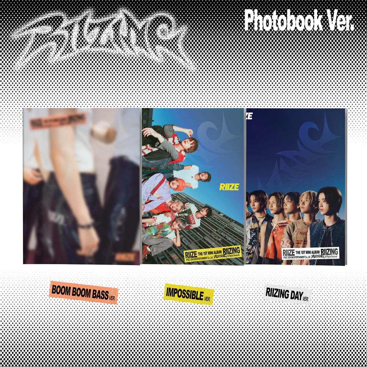 RIIZE - RIIZING (1st Mini Album) Photo Book Ver. (Random Ver.)