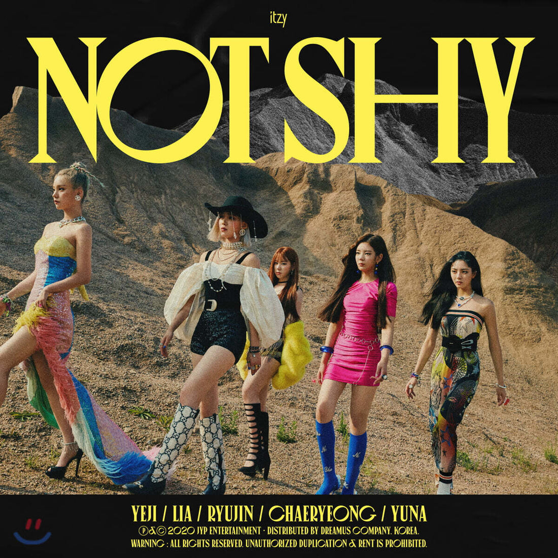 ITZY - Not Shy (3rd Mini Album) Random Ver. - JYP Entertainment – NUMI ...