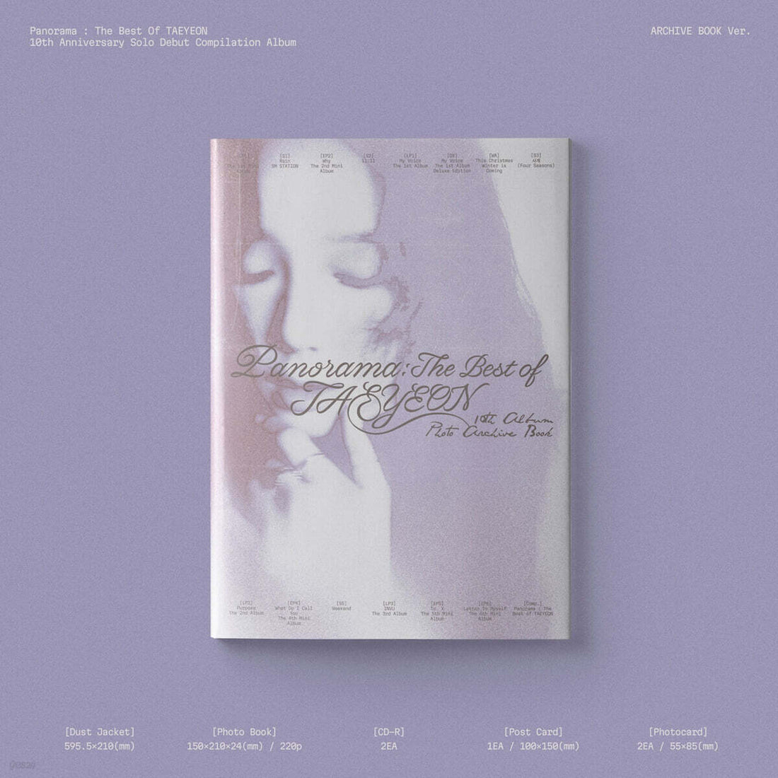 TAEYEON - *Panorama : The Best of TAEYEON* (Archive Book Ver.) [Pre-Order]