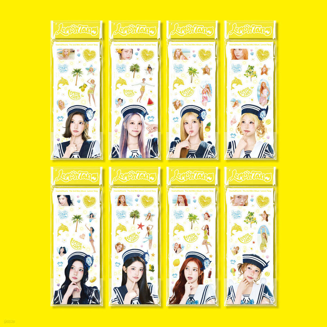 Hearts2Hearts - Lemon Tang (2nd Mini Album) Sticker Ver. (Random Ver.)
