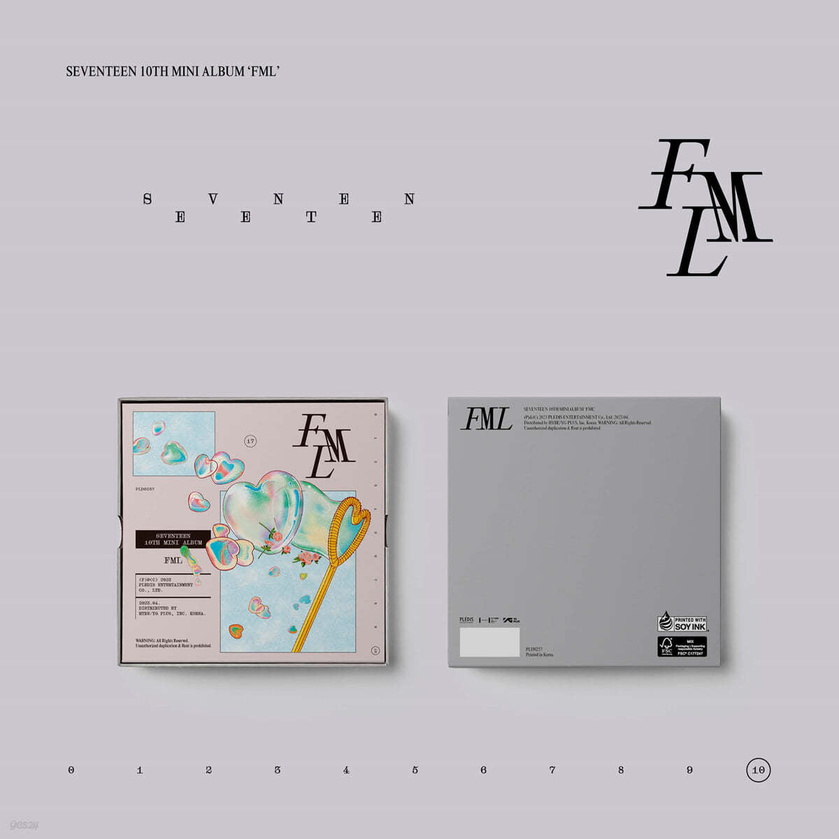 SEVENTEEN - FML (10th Mini Album) CARAT Ver. product image
