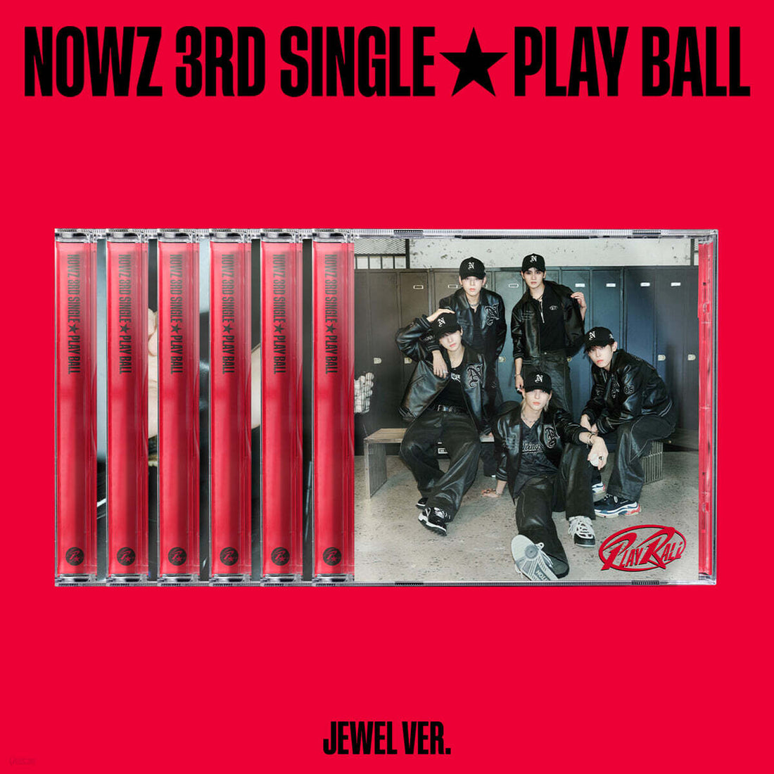 NOWZ - 3rd Single Album *Play Ball* (Jewel Ver. | Random Version)