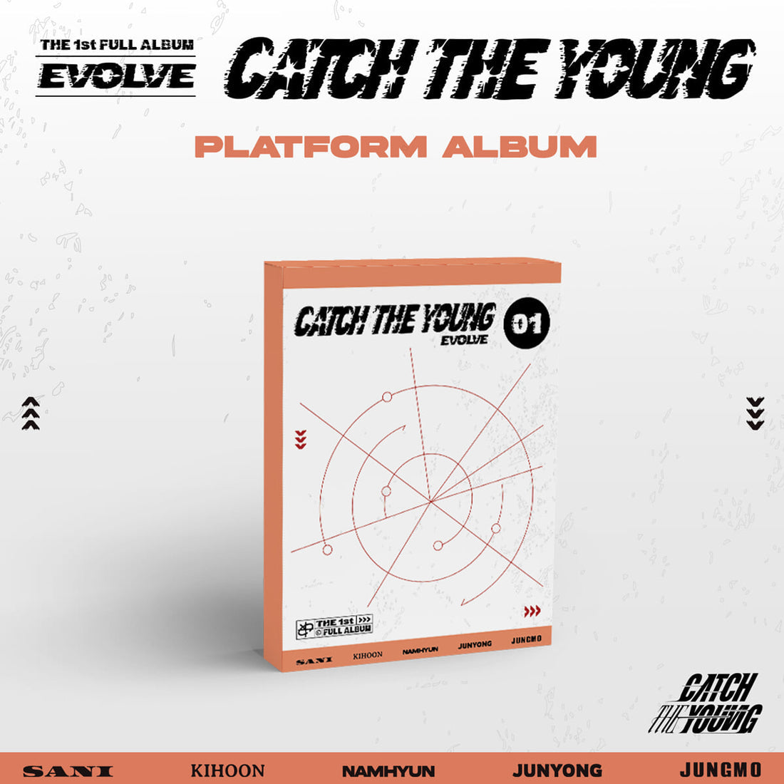 CATCH THE YOUNG - 1st Full Album *EVOLVE* (Platform Album)