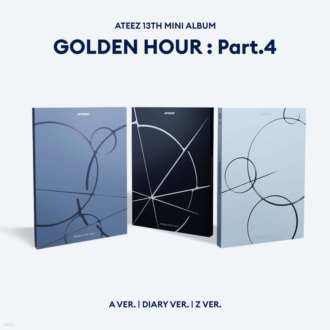 ATEEZ - 13th Mini Album GOLDEN HOUR : Part.4 (PHOTOBOOK)