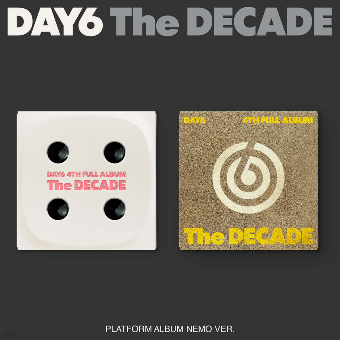 DAY6 - The DECADE (4th Full Album) Platform Album Nemo Ver. - Random Ver.