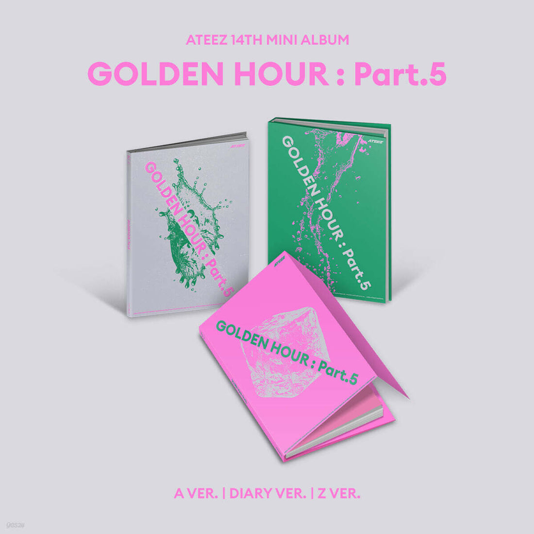 [PRE-ORDER] ATEEZ - GOLDEN HOUR : Part.5 (14th Mini Album)