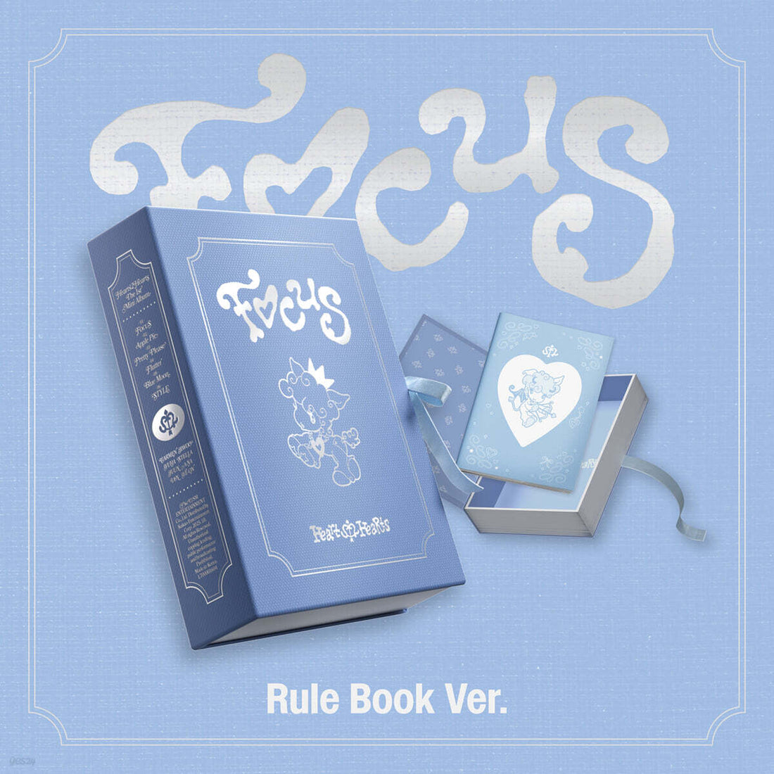 Hearts2Hearts - FOCUS (1st Mini Album) Rule Book Ver.