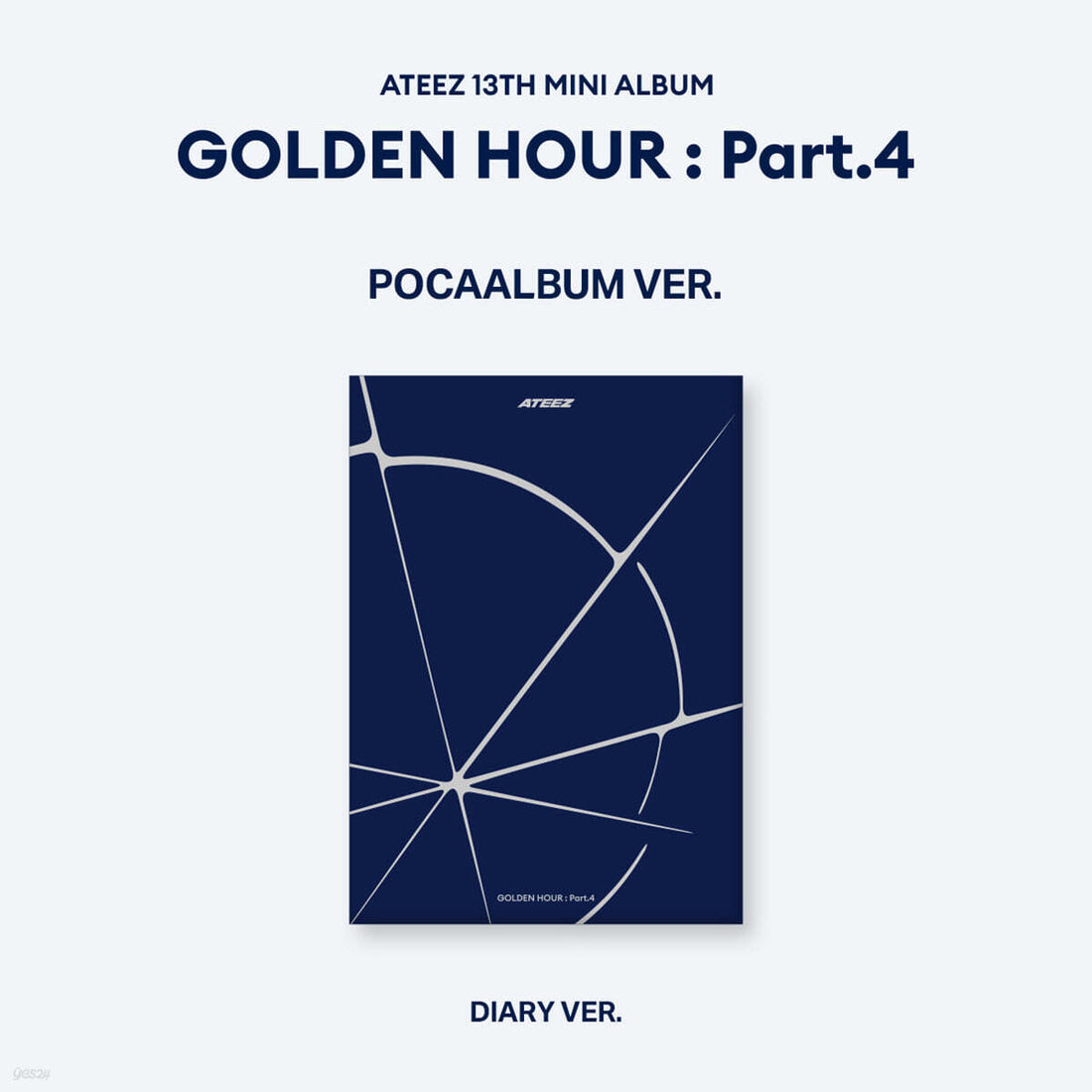K-POP・アジア ATEEZ GOLDEN HOUR : Part.4 POCA ALBUM ATEEZ - GOLDEN HOUR : Part.4 (POCAALBUM) - KQ Entertainment – NUMI