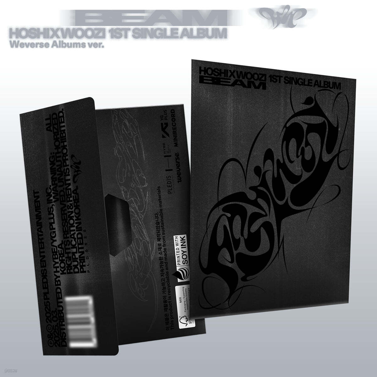 HOSHI X WOOZI - BEAM (1st Single Album) Weverse Albums Ver.