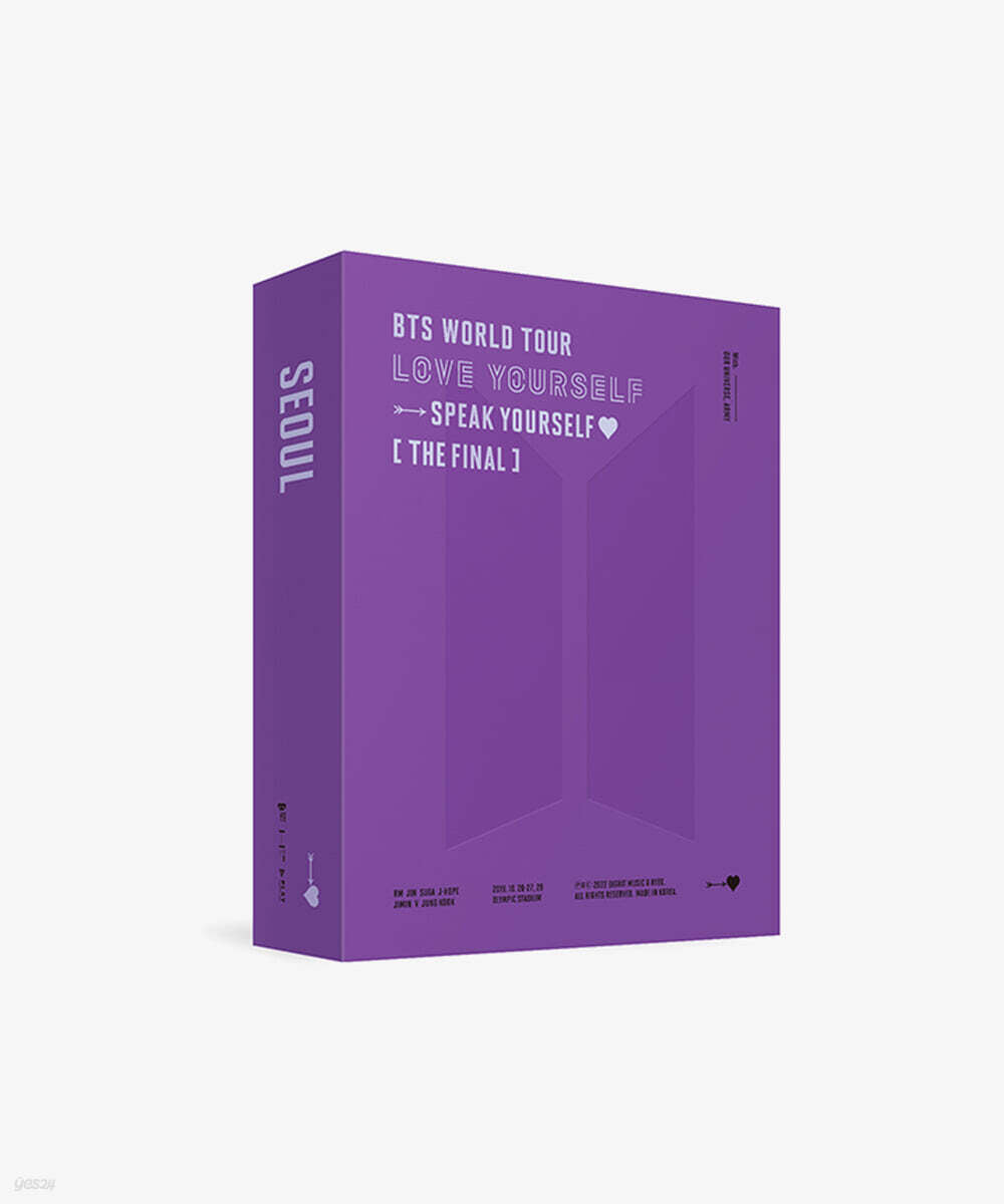 BTS - WORLD TOUR ‘LOVE YOURSELF : SPEAK YOURSELF’ [THE FINAL] (Digital Code)