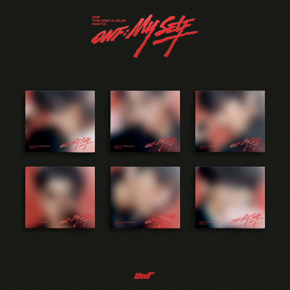 ONF - ONF:MY SELF (2nd Album) Digipack Ver. (Random Ver.)