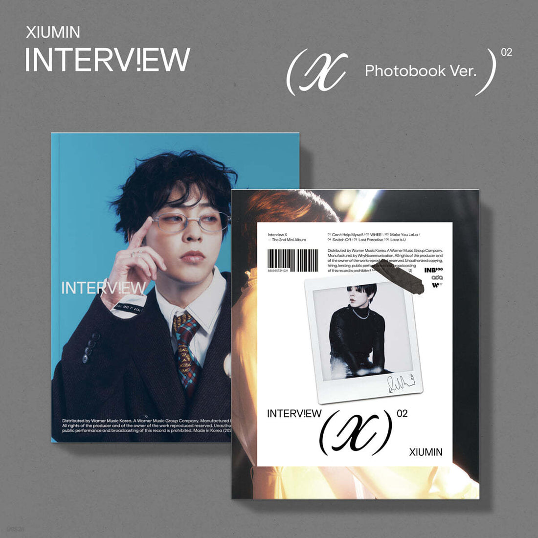 XIUMIN - Interview X (2nd Mini Album) Photobook Ver.