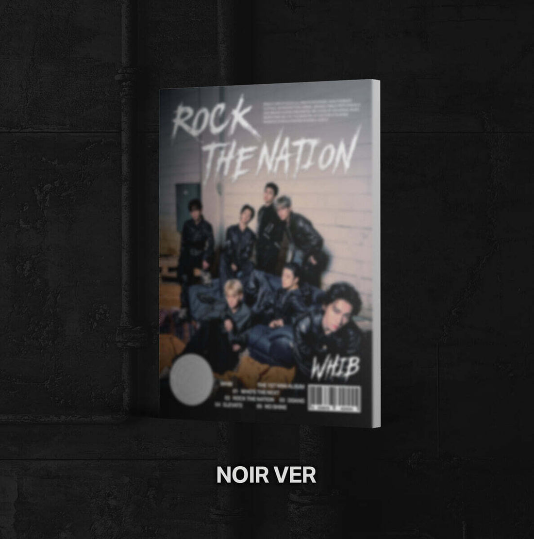WHIB - 1st Mini Album ROCK THE NATION (NOIR Ver.)