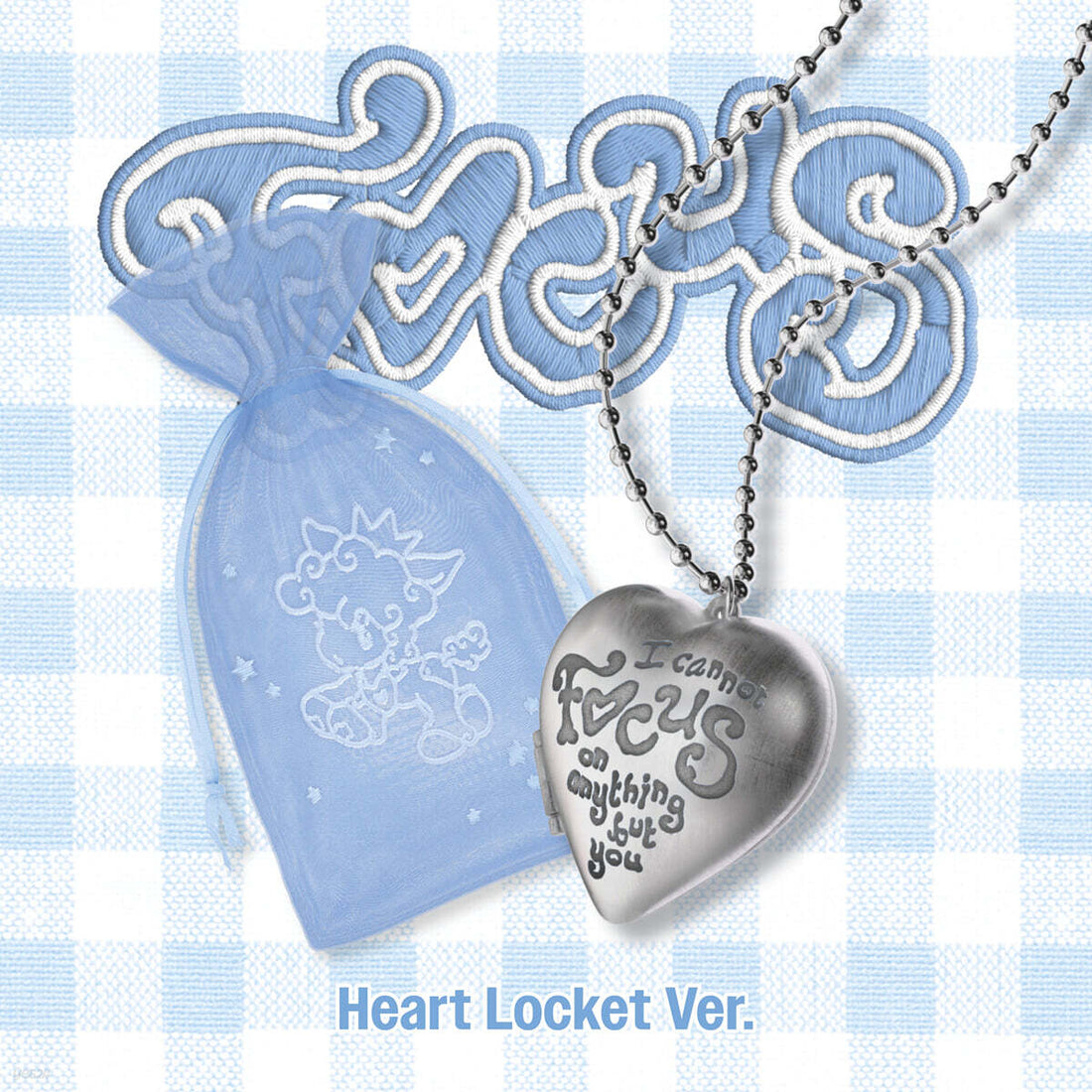 Hearts2Hearts - FOCUS (1st Mini Album) Heart Locket Ver.