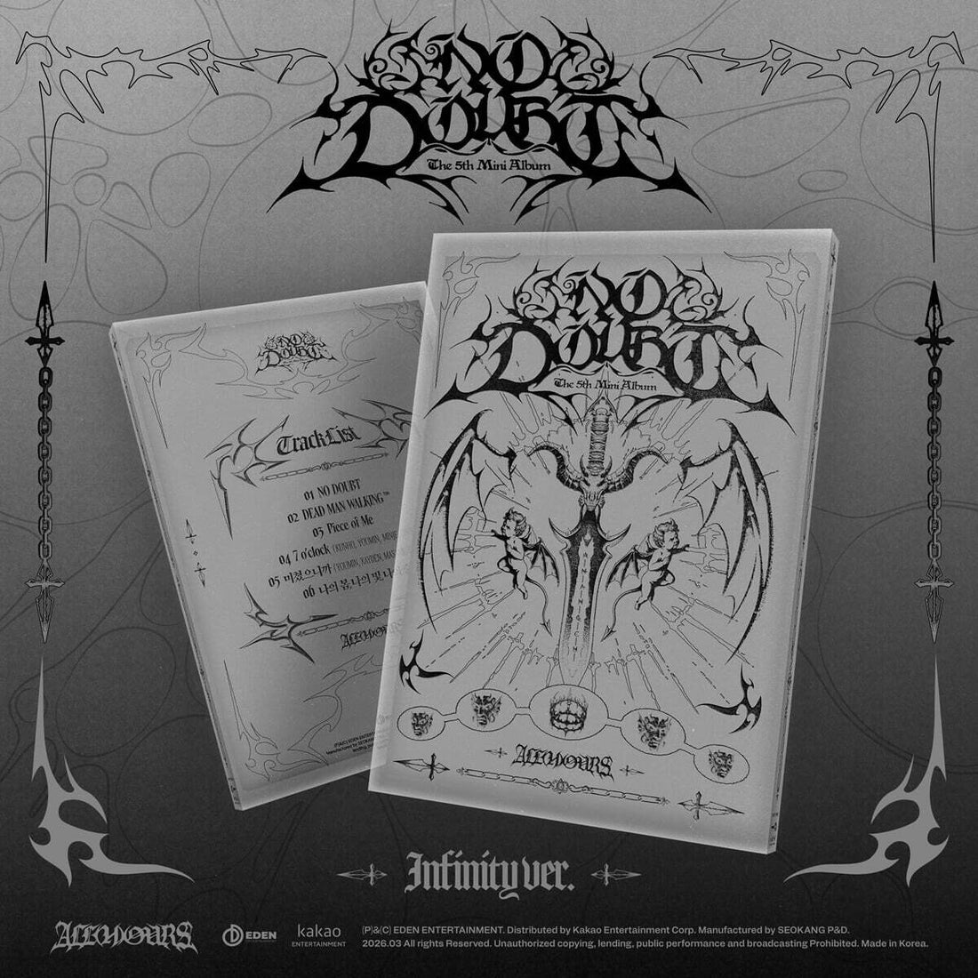 ALL(H)OURS NO DOUBT (5th Mini Album) - INFINITY Ver.