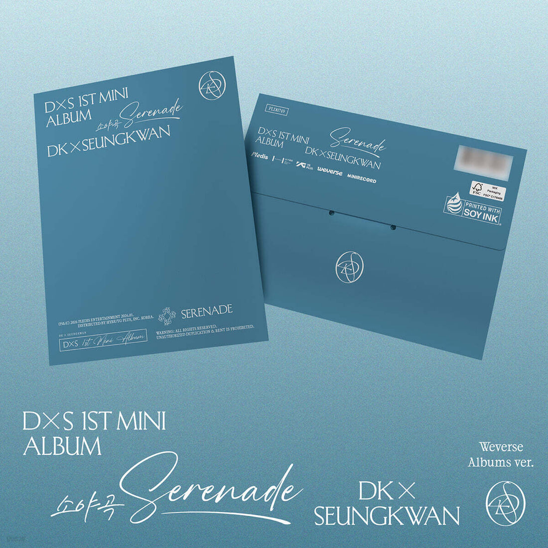 DK X SEUNGKWAN - 1st Mini Album SERENADE (Weverse Albums Ver.)