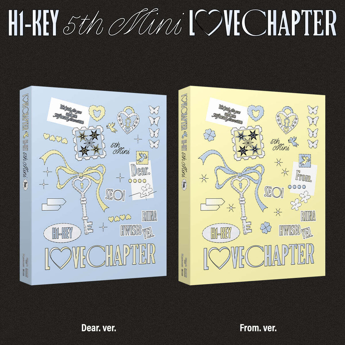 H1-KEY LOVECHAPTER 5th Mini Album Random Version