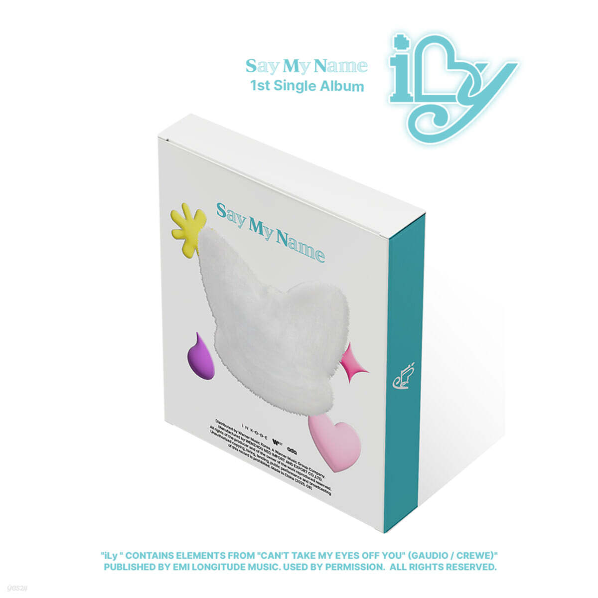 SAY MY NAME - iLy (1st Single Album) HOLDER Ver.