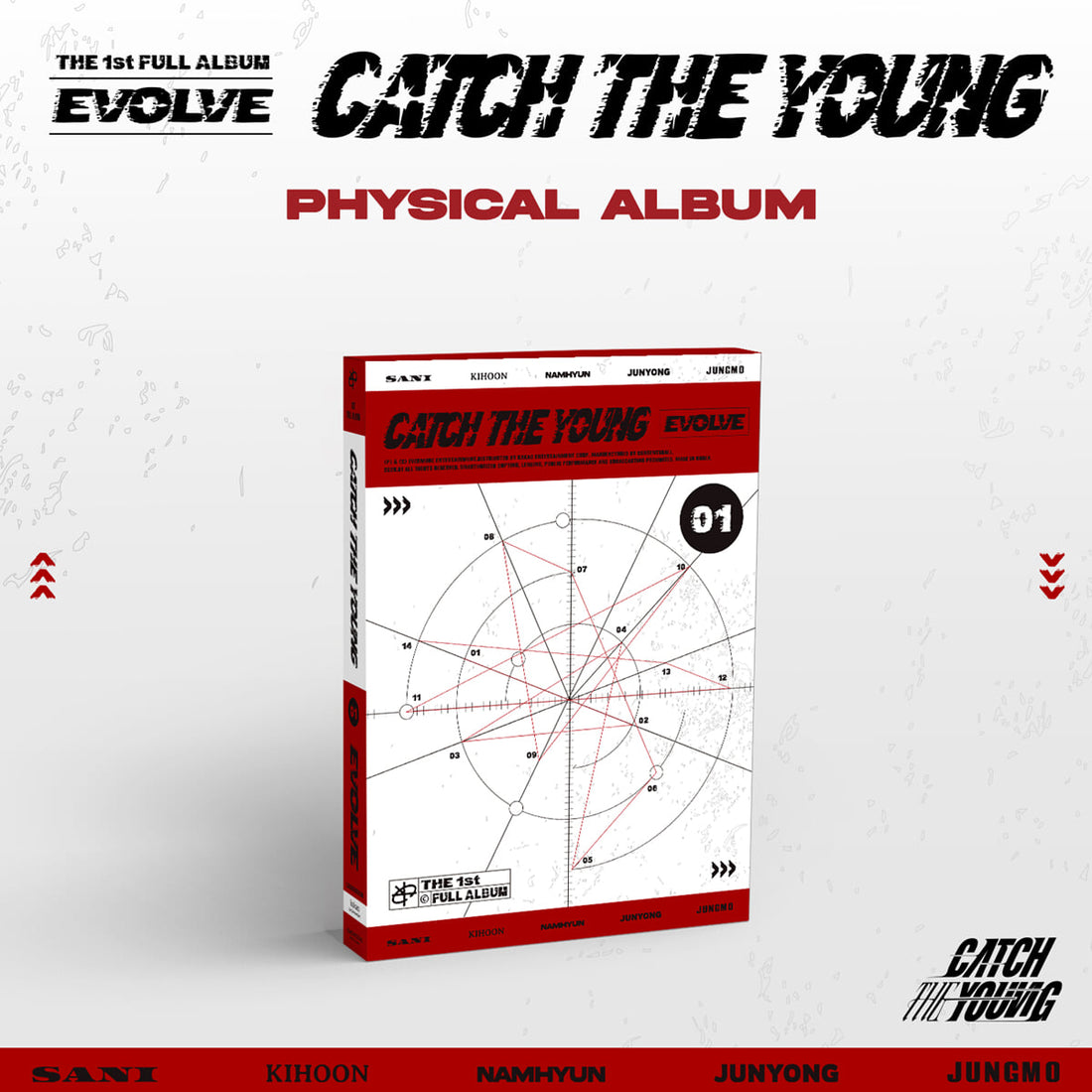 CATCH THE YOUNG - 1st Full Album *EVOLVE*