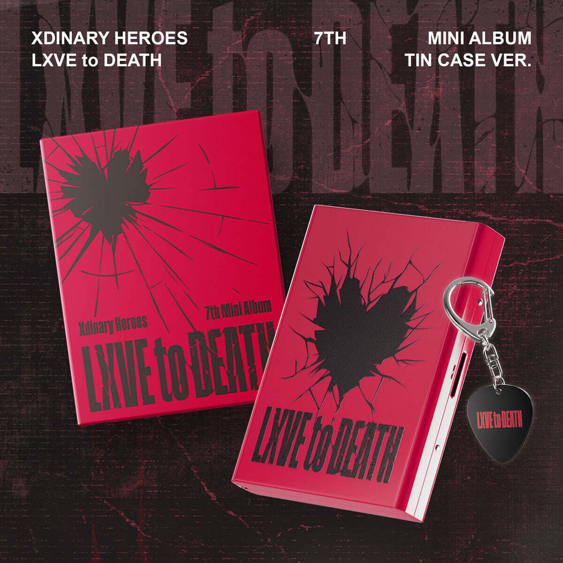 Xdinary Heroes - LXVE to DEATH (7th Mini Album) Tin Case Ver.