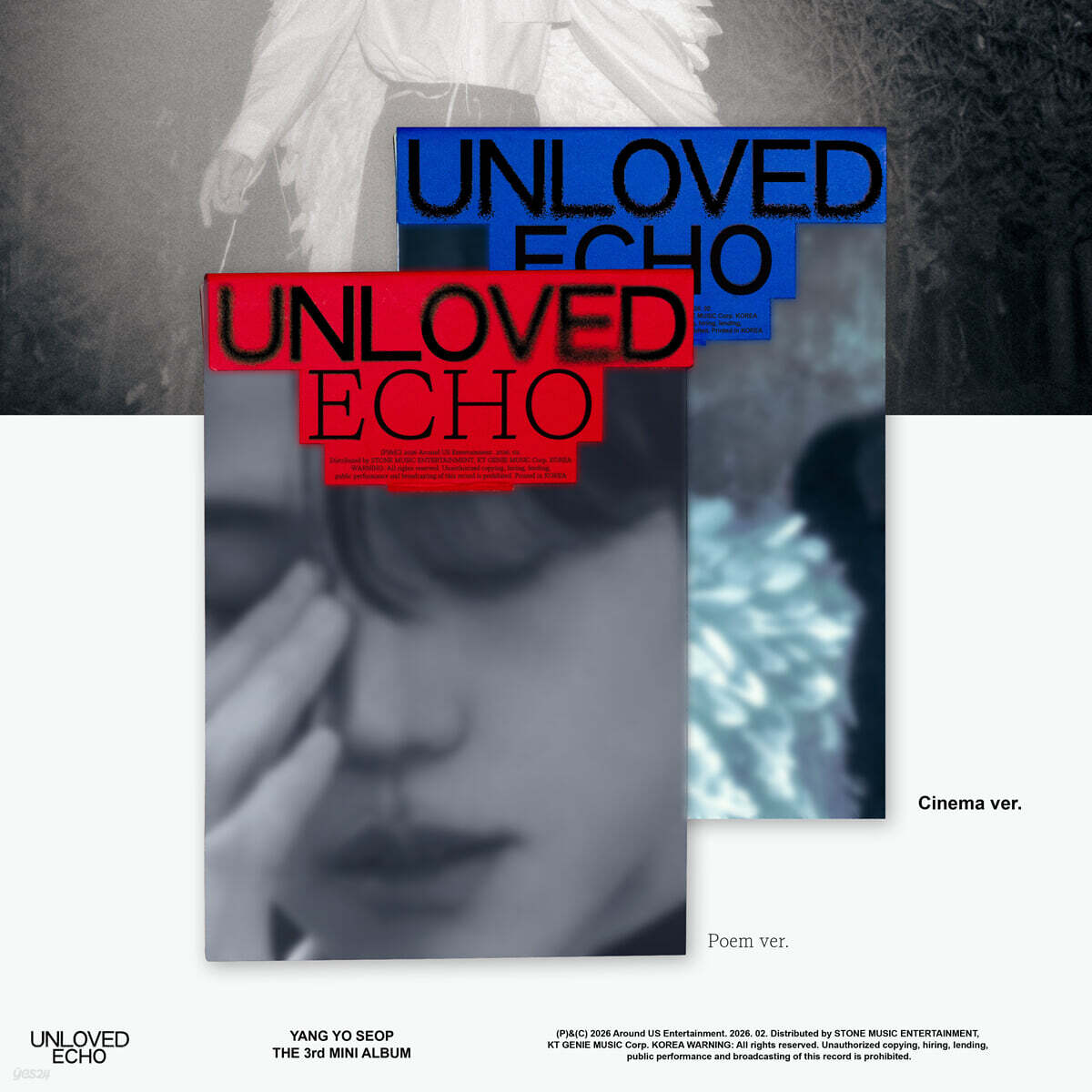 YANG YO SEOP Unloved Echo 3rd Mini Album