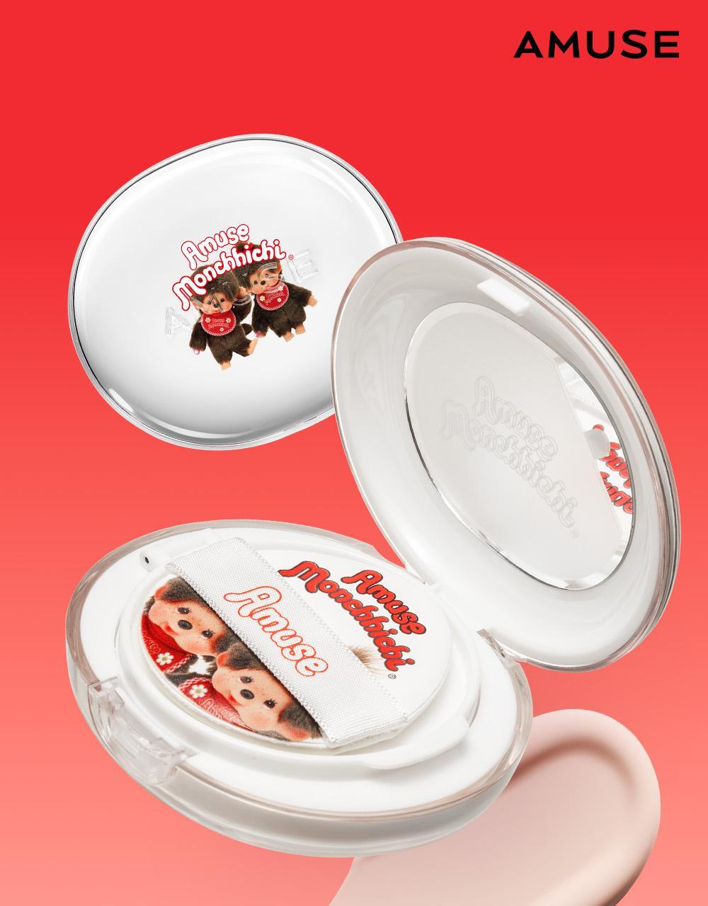 AMUSE x Monchhichi - Ceramic Skin Perfector Cushion
