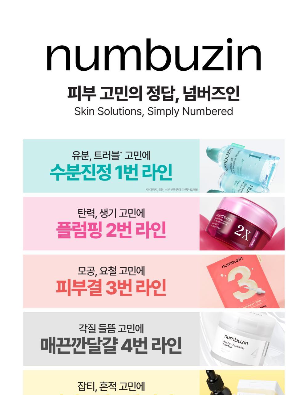 numbuzin - No.1 Pantothenic B5 Active Soothing Serum 50ml + Refill 50ml
