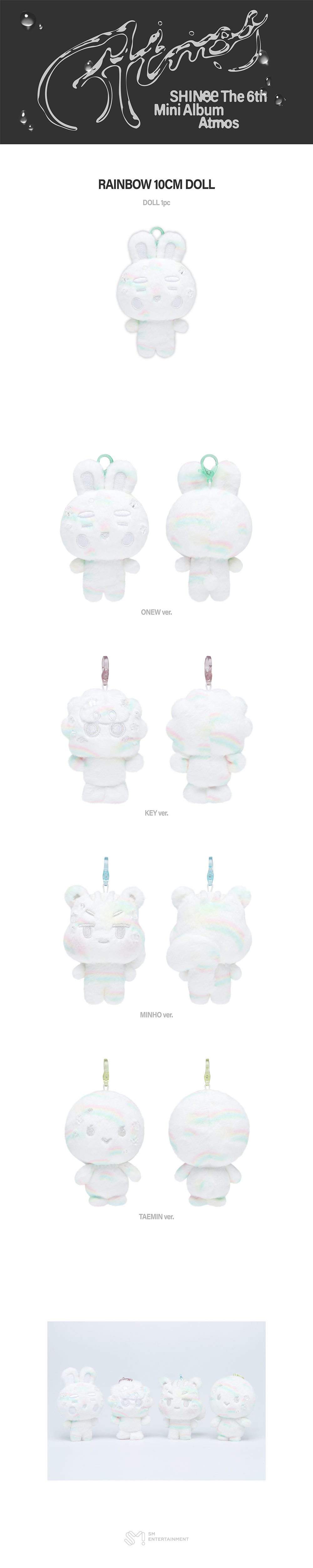 [PRE-ORDER] SHINee - Atmos Pop-Up MD 10cm Doll Prism Ver.