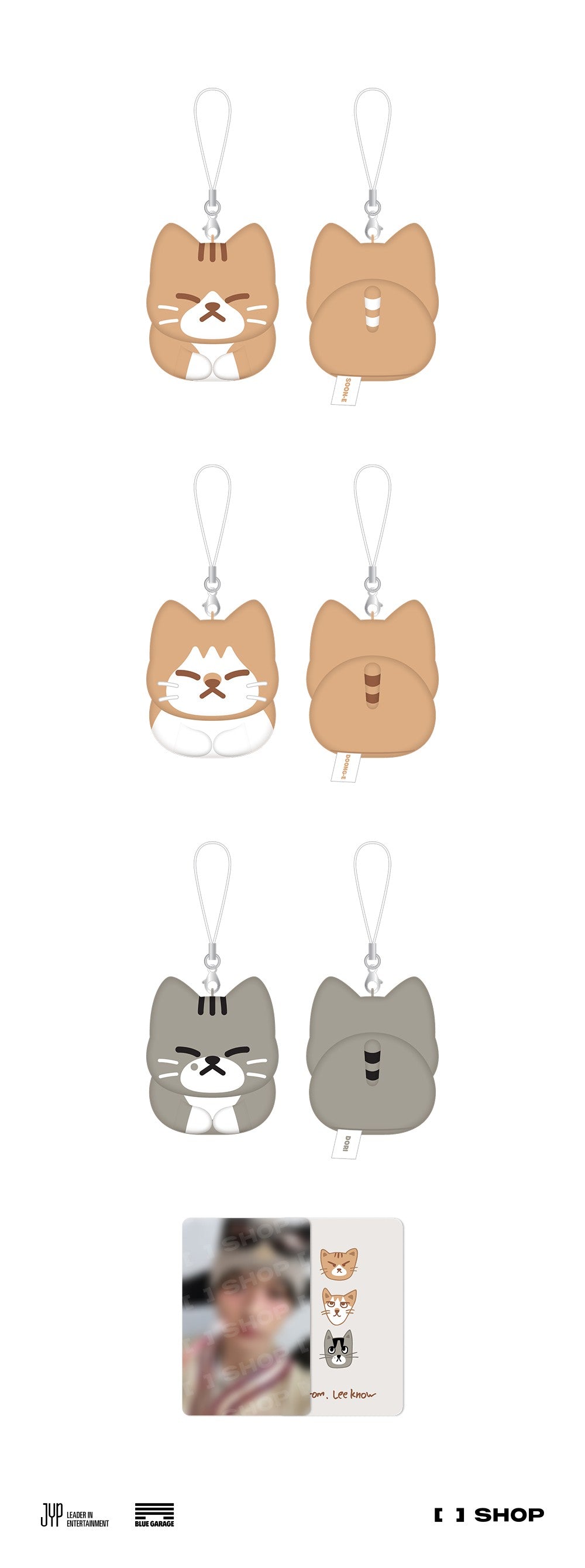 Stray Kids - [dominATE : celebrATE] Soon-Doong-Dori Keyring Set by LEE KNOW